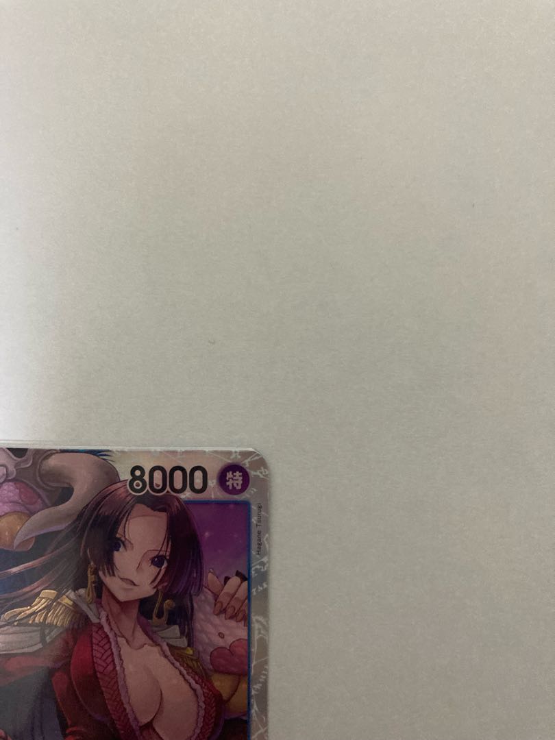 One Piece card Boa Hancock sr