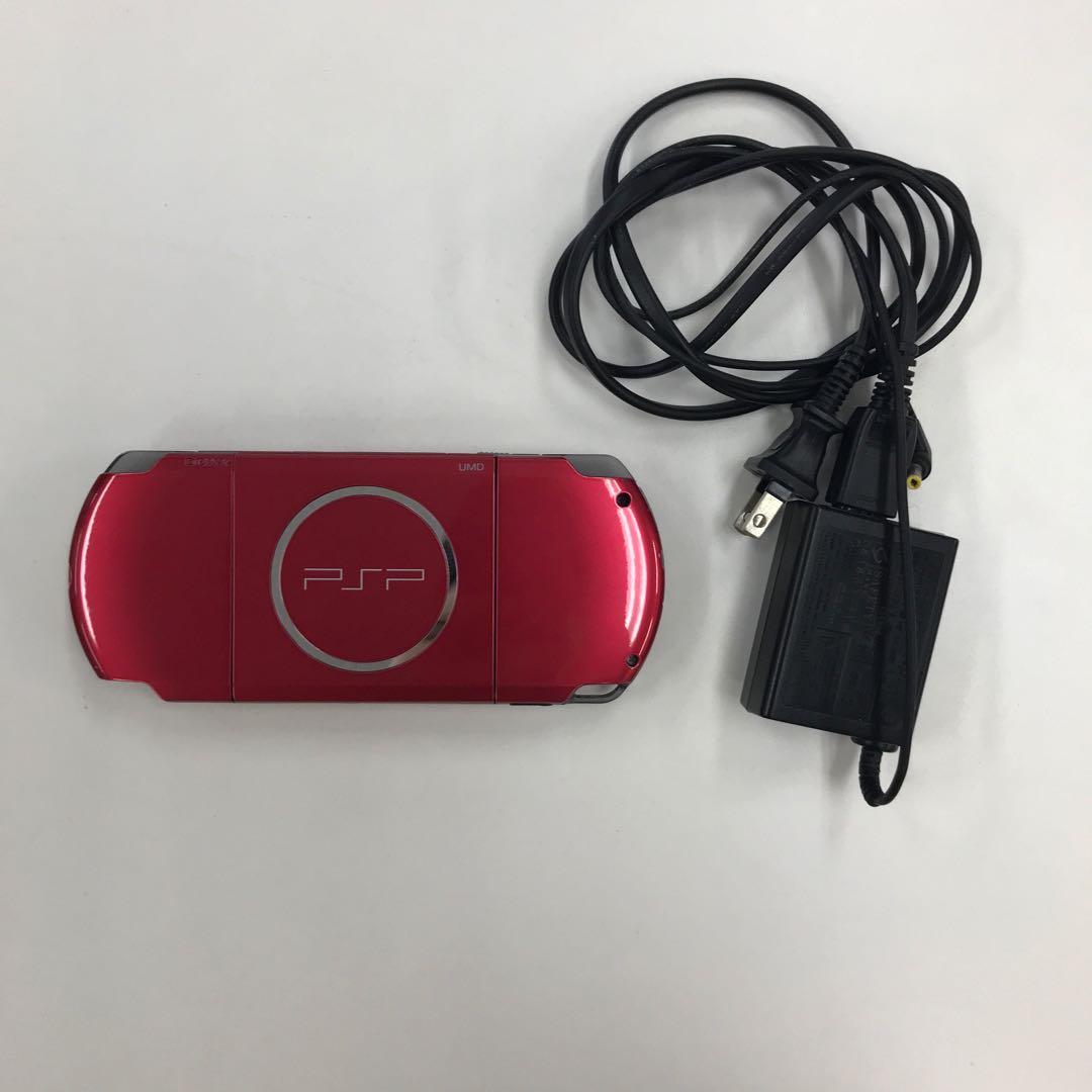 【バッテリー有】PSP3000 ラディアントレッド 134