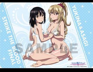 Play Mat Rubber Mat Scyther the Blood Yukina & Asagi Yukina Hiiragi Yukina