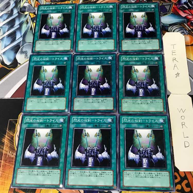 Twin Swords of Flash - Trice EE1 2 Normal 9-card set Tera