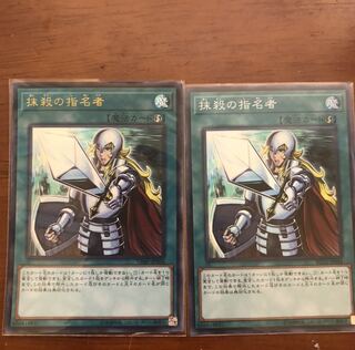 遊戯王　抹殺の使命者2枚セット