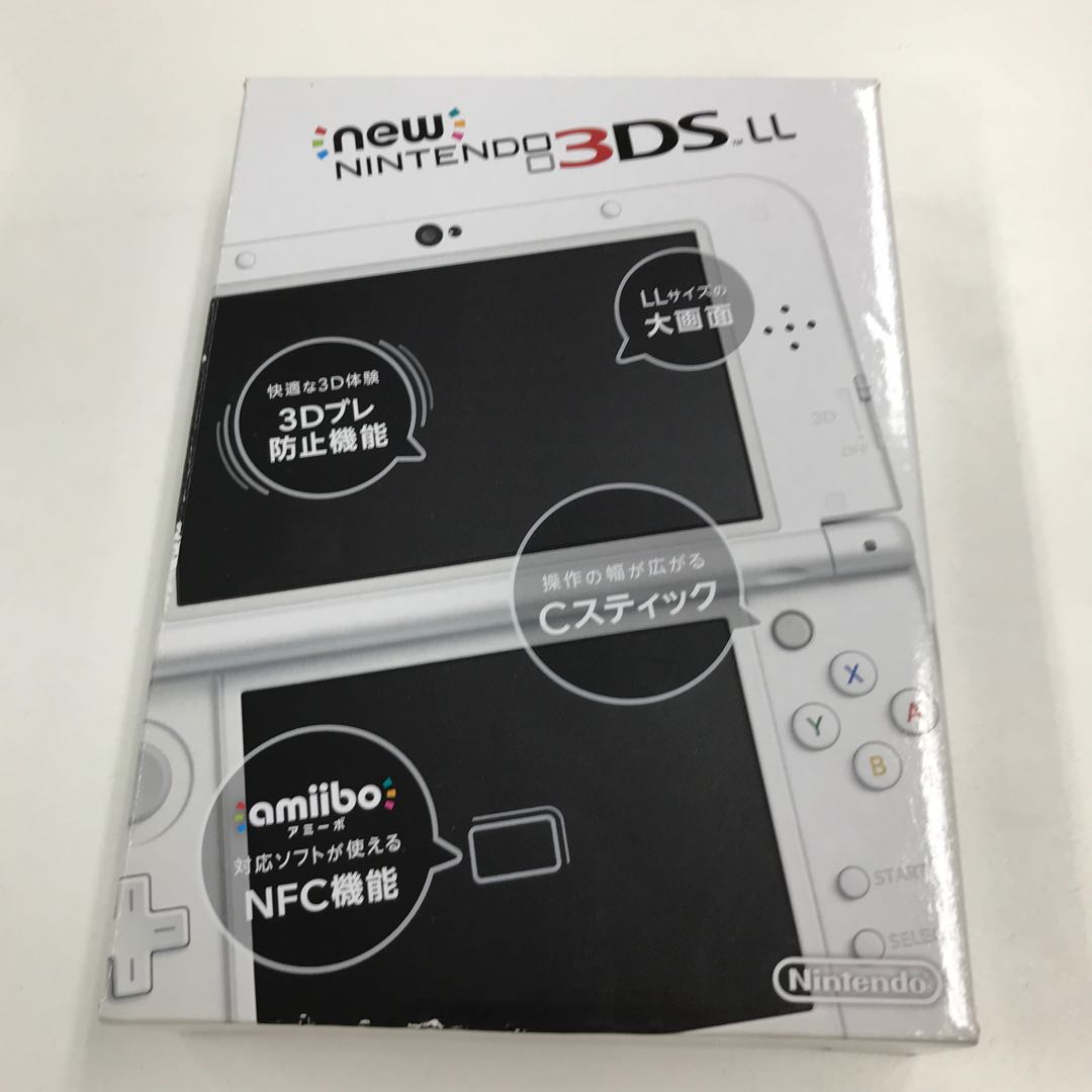 NEWニンテンドー3DSLL パールホワイト 中古美品 161
