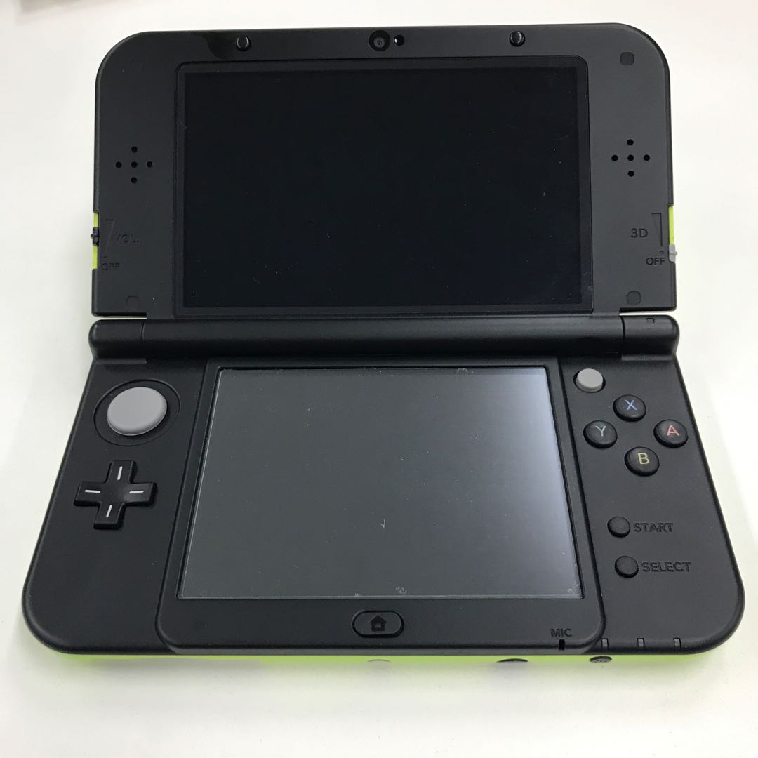 NEWニンテンドー3DS ライム×ブラック 168