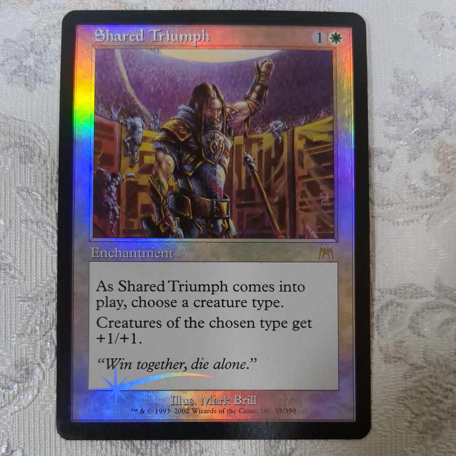 【ONS】foil 共同の功績【英】