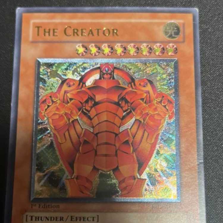 The Creator Old Asia Relief Yu-Gi-Oh!