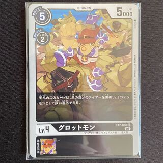 BT7-060 グロットモン　４枚セット