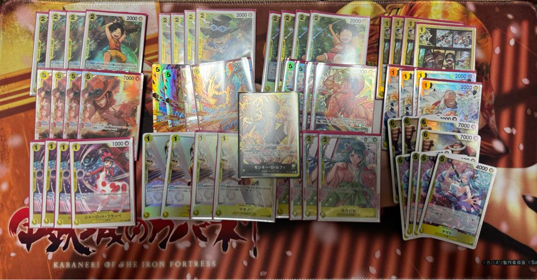 Black and Yellow Luffy Parts