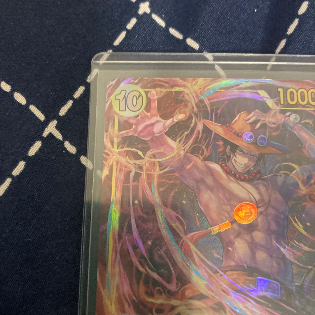 One Piece Card Game 500 Years in the Future Portgas D. Ace Secret Parallel ONE PIECE