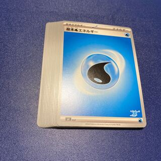 ポケモンカード 基本水エネルギー 14枚 ゲッコウガマーク