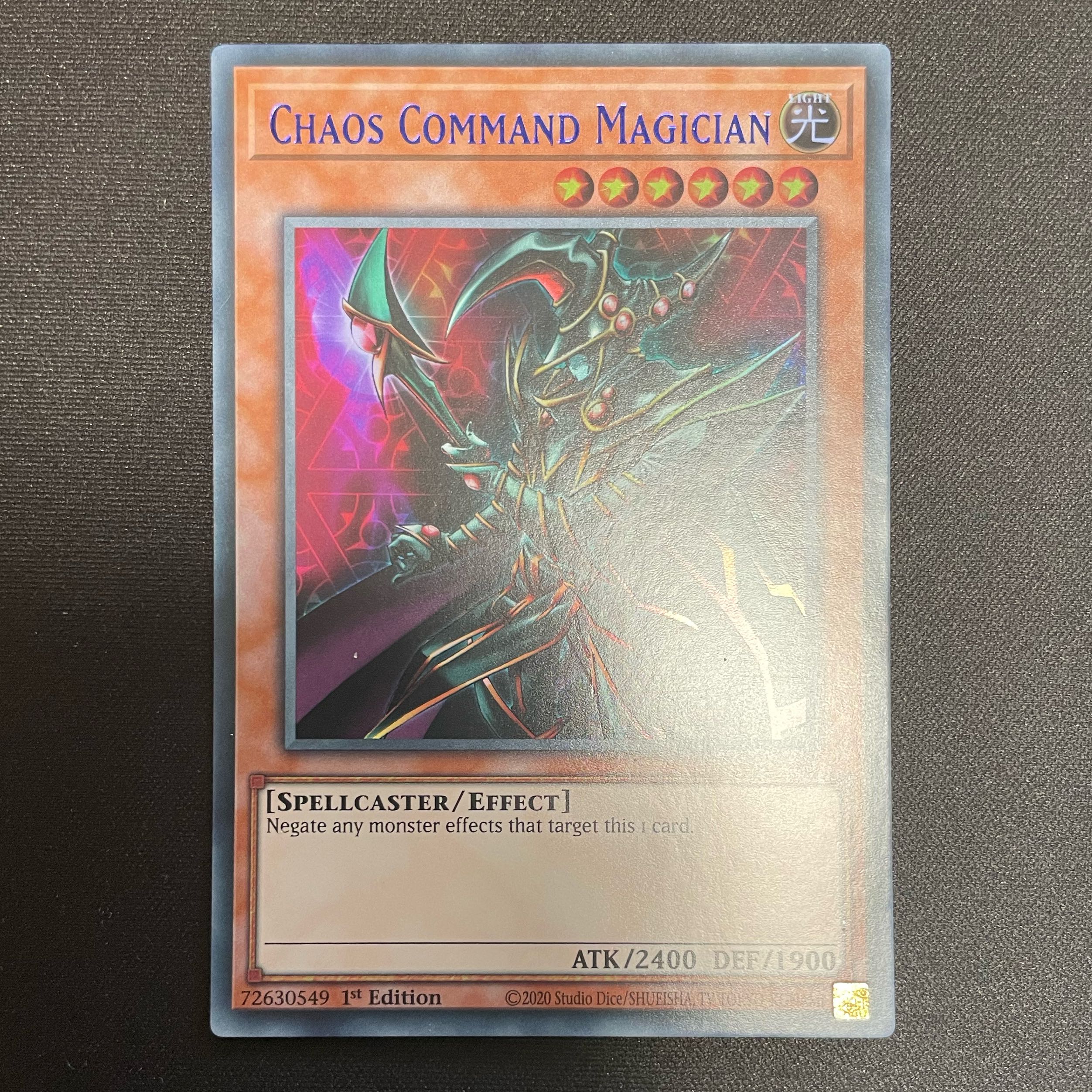 [English blue letters] Chaos Command Magician Ultra Rare