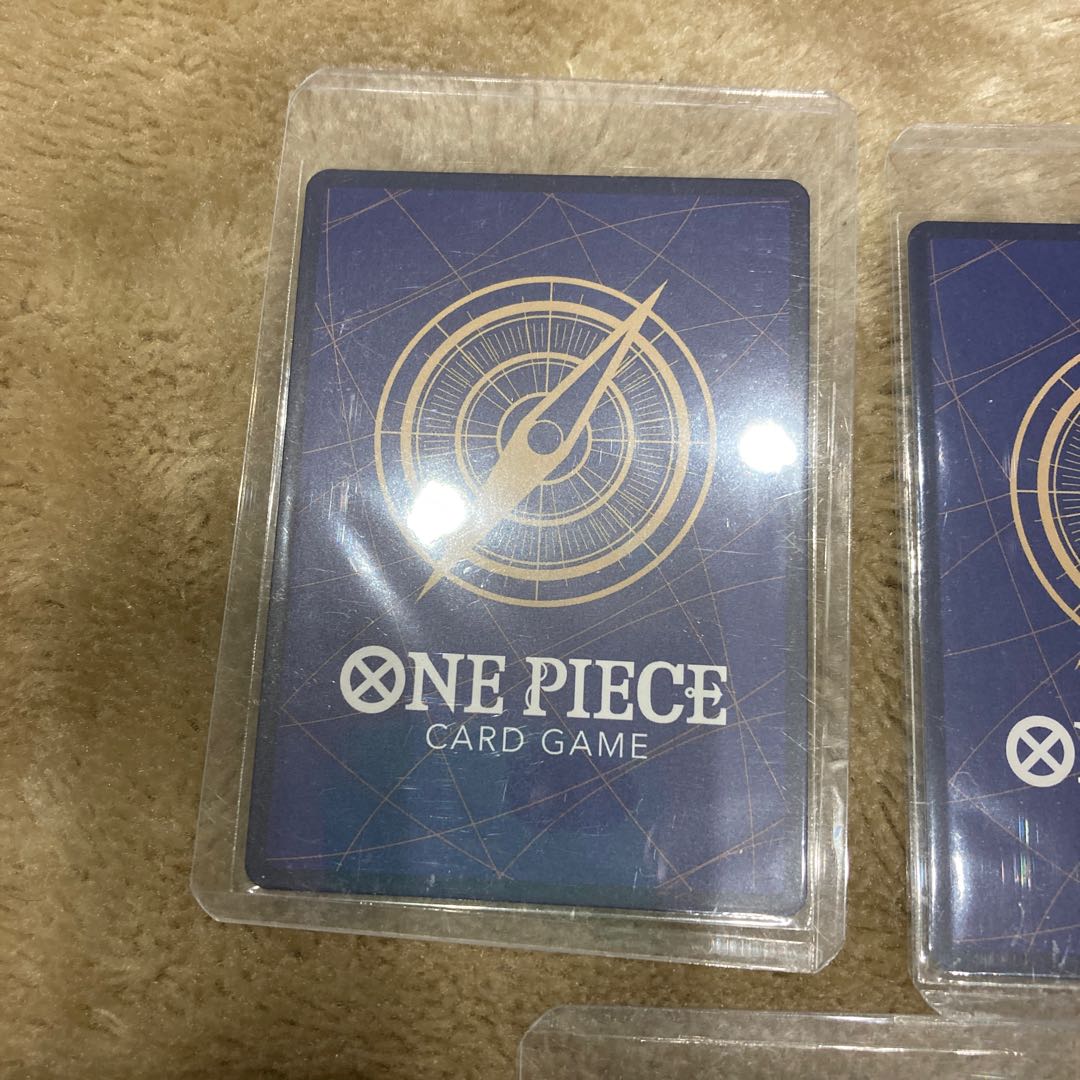 One Piece Card Game 500 Years in the Future Monkey D Luffy SR sr 3 cards ONE PIECE