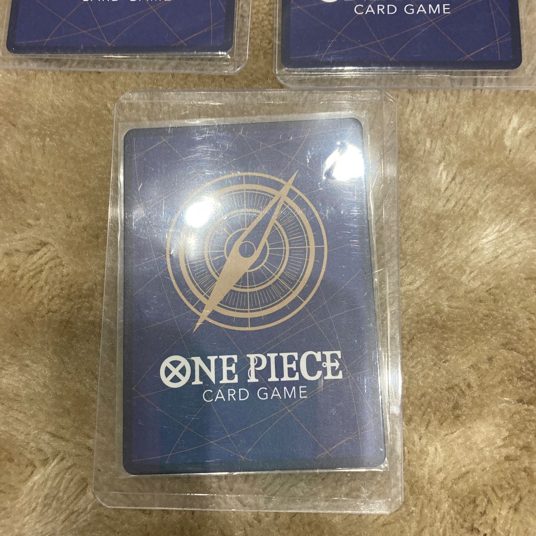 One Piece Card Game 500 Years in the Future Monkey D Luffy SR sr 3 cards ONE PIECE