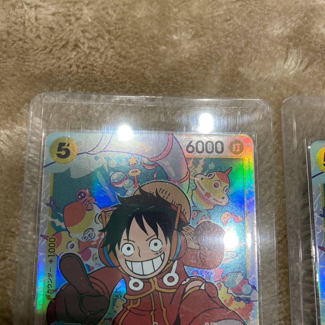 One Piece Card Game 500 Years in the Future Monkey D Luffy SR 2 ONE PIECE Super Rare Parallel
