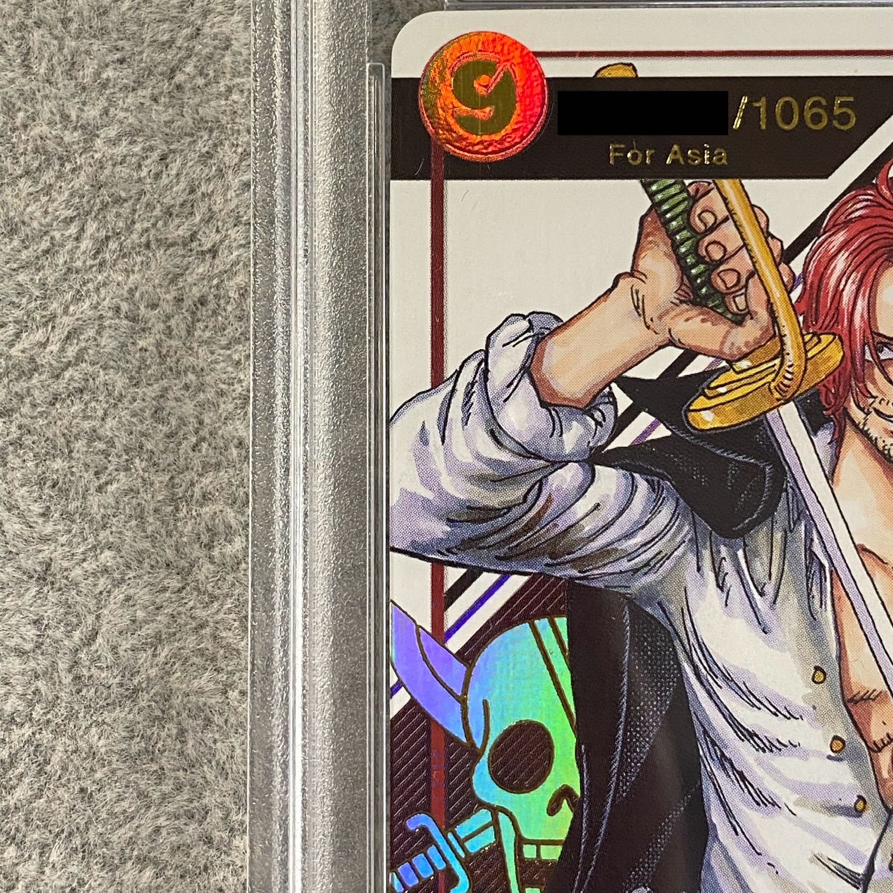 [PSA10] Shanks for Asia Serial Numbered Flagship Battle 2023 Promo PROMO OP01-120