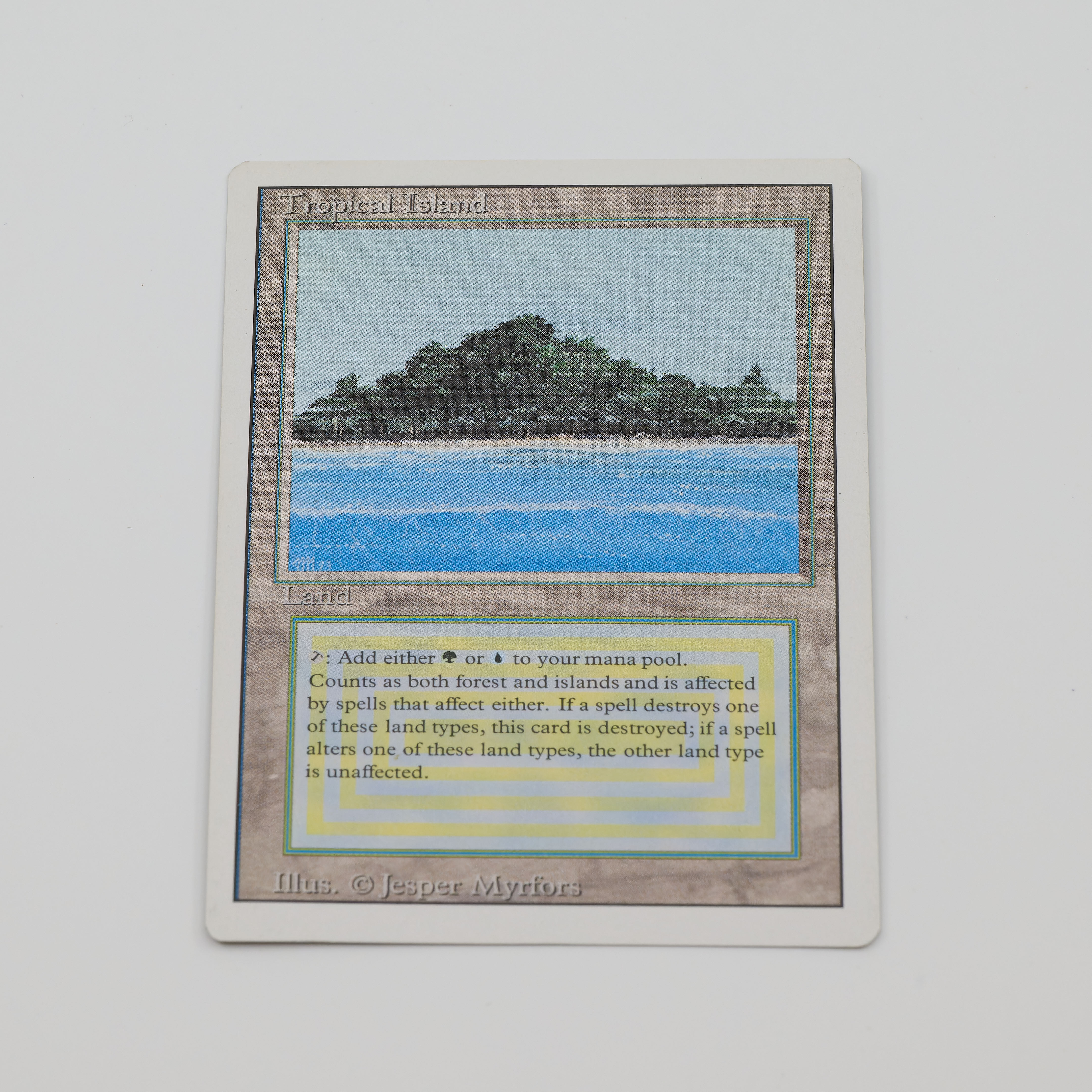 MTG 3ED Tropical Island English 1 copy