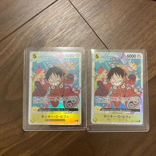 ワンピースカードゲーム　500年後の未来　モンキー　D ルフィ　SR ONE PIECE CARD