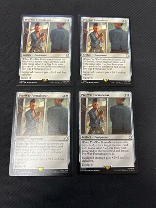 Prewar formal wear English version up to 4 copies (price is for 1 copy) 1枚