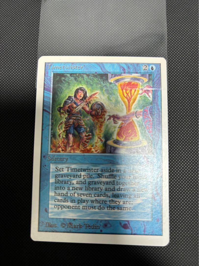 【TAJ】Timetwister （2ED） timetwister 2ED unlimited (Used) （1128500396）| magi -TCG