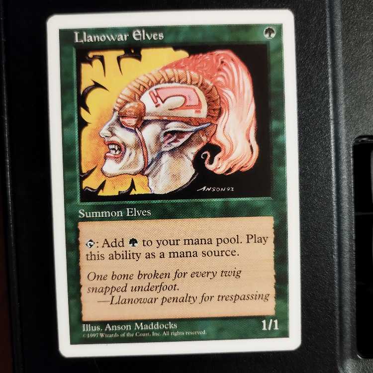 1 Llanowar Elves