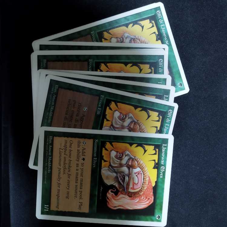 1 Llanowar Elves