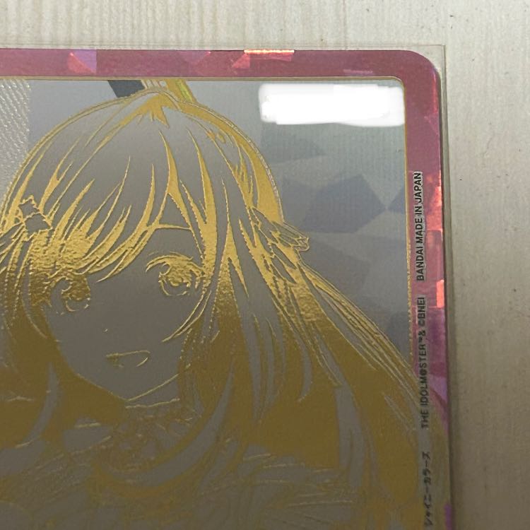 Union Arena Idolmaster Shiny Colors autographed AP Tsukioka Koikane 1枚
