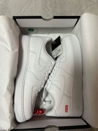 SUPREME x NIKE BOX LOGO AIR FORCE 1 LOW 29.5cm 29.5cm