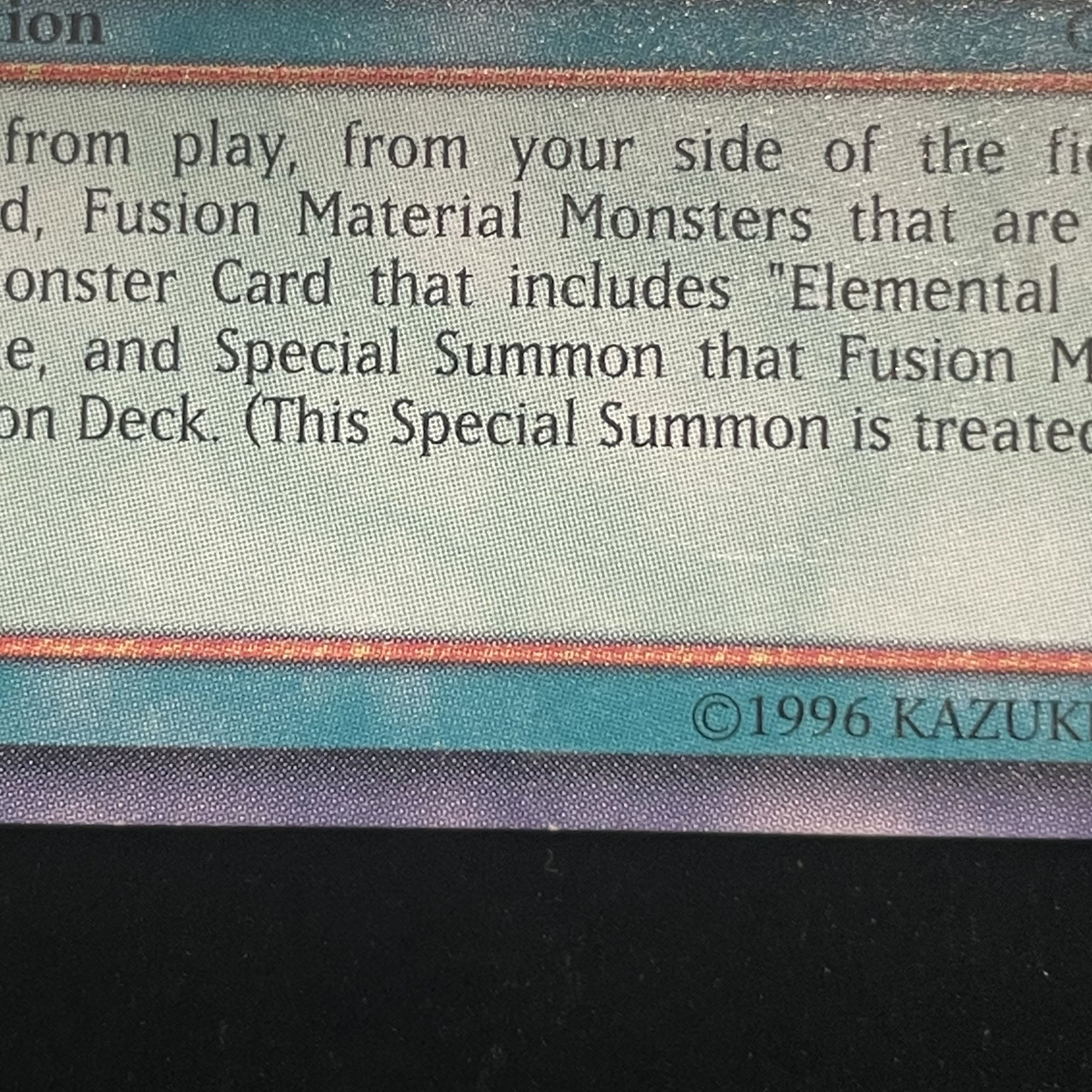 Miracle Fusion <1st> [Relief] {CRV-AE039}