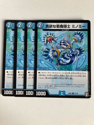 Greedy young mage Minomy