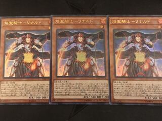 遊戯王　焔聖騎士リナルド　3枚セット