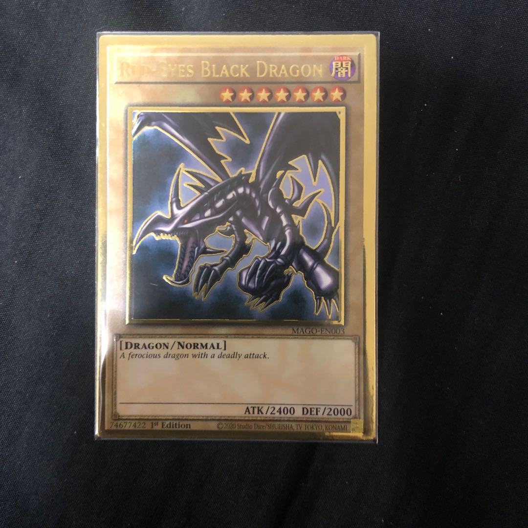 Red-Eyes Black Dragon Gold Rare