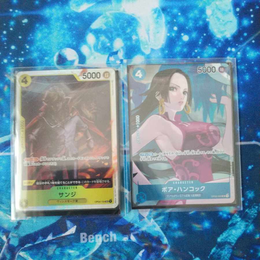 Boa Hancock Full Art, Sanji SR Set of 2