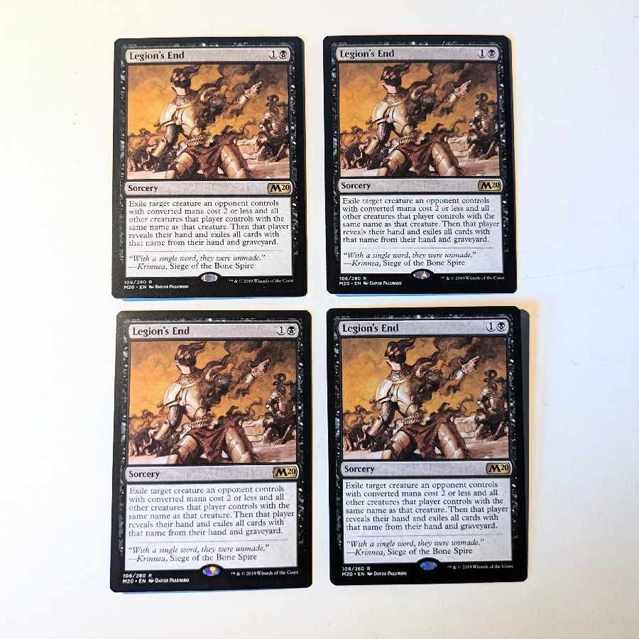 [set of 4] Legion's End [English].