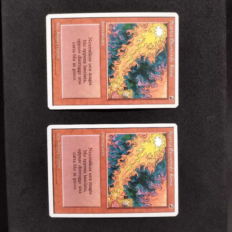 Red Elemental Blast IT版2枚