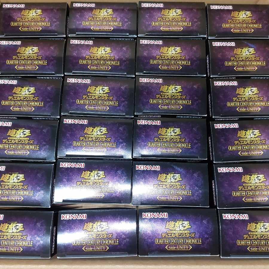 QUARTER CENTURY CHRONICLE side:UNITY Unopened BOX 24BOX 1 carton 24BOX