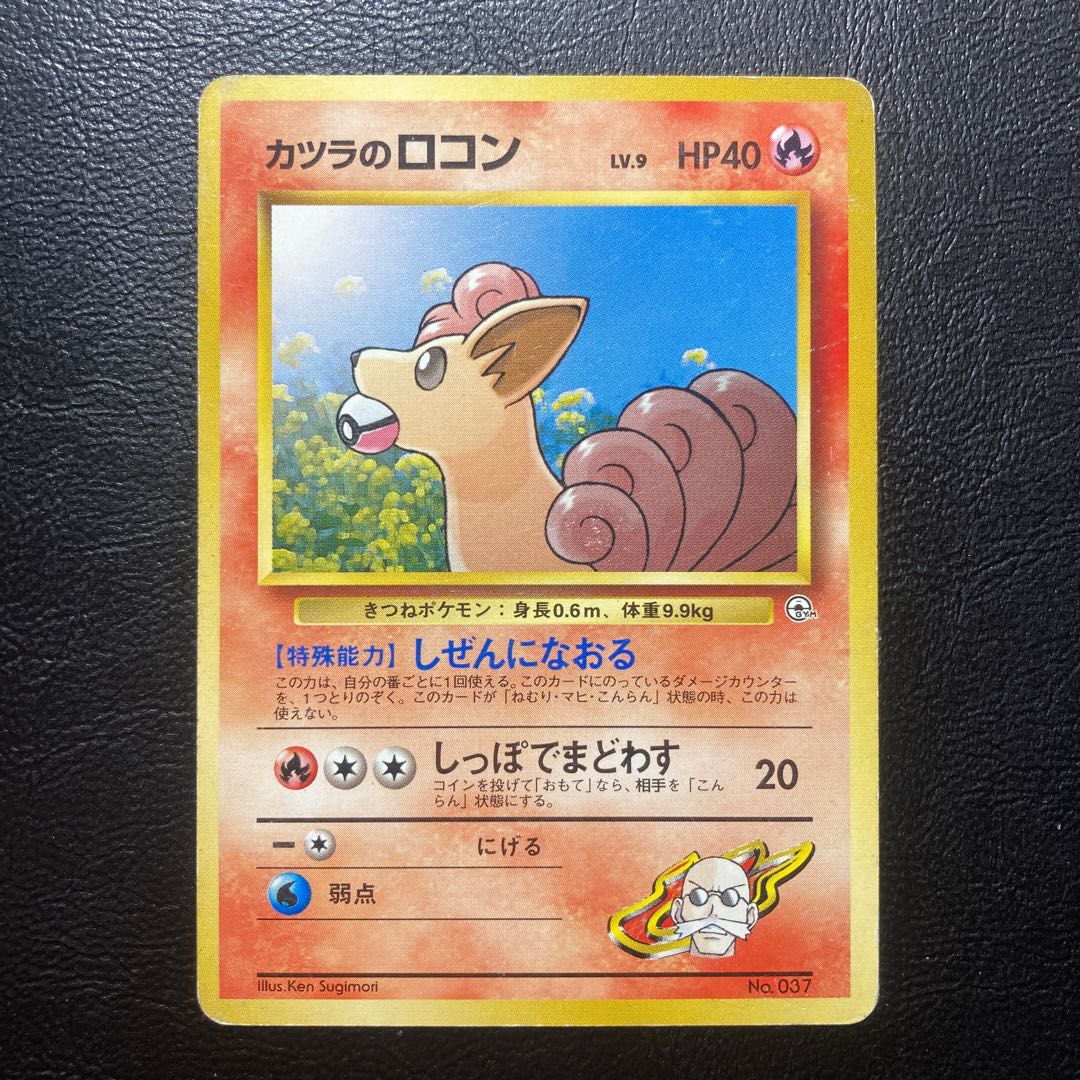 Old Back] Vulpix in wigs.