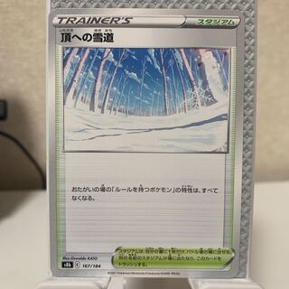 頂への雪道 167/184
