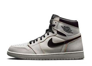 Nike SB Air Jordan 1 Retro High Og Defiant "Nyc To Paris" Light Bone/Crimson Tint Hyper Pink Black 27cm