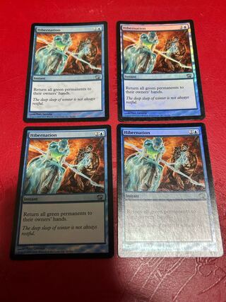 Hibernation foil English 8th edition Plaid up to 4 copies (price per copy)