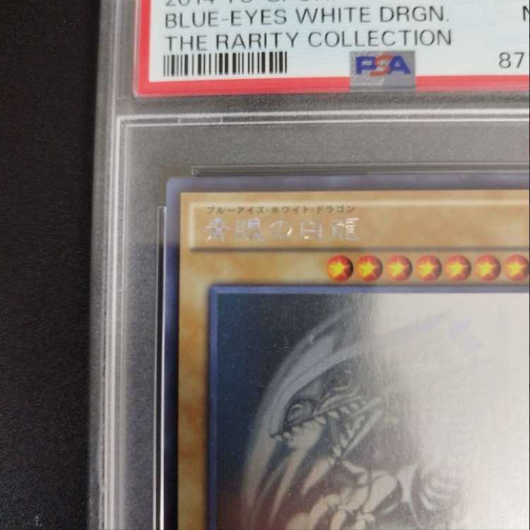 psa8 Blue-Eyes White Dragon Snubbull Eyes Hollow TRC1-JP000 Yu-Gi-Oh!
