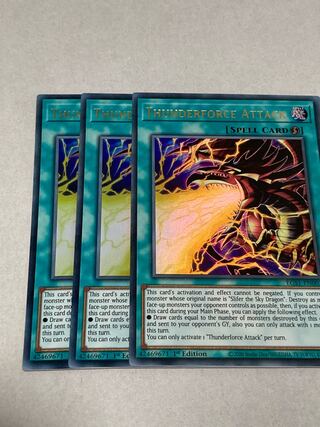 Thunderforce Attack English EU Edition 3 copies