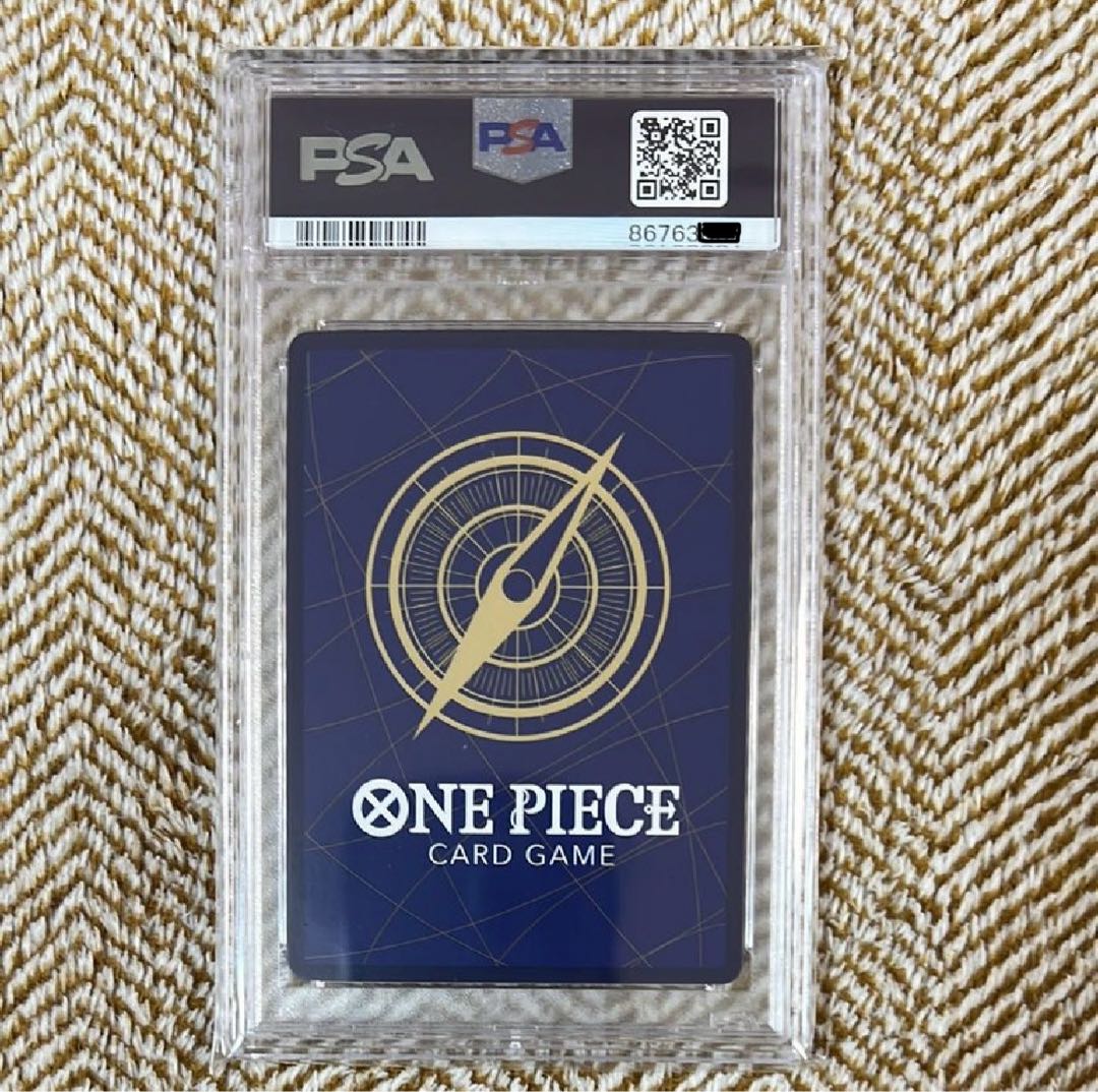 One Piece Card Zorro Comic Parallel psa10