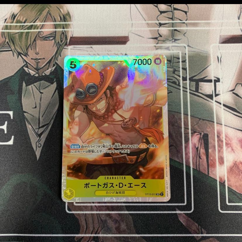 One Piece Card Game Portgas D. Ace st sr start deck