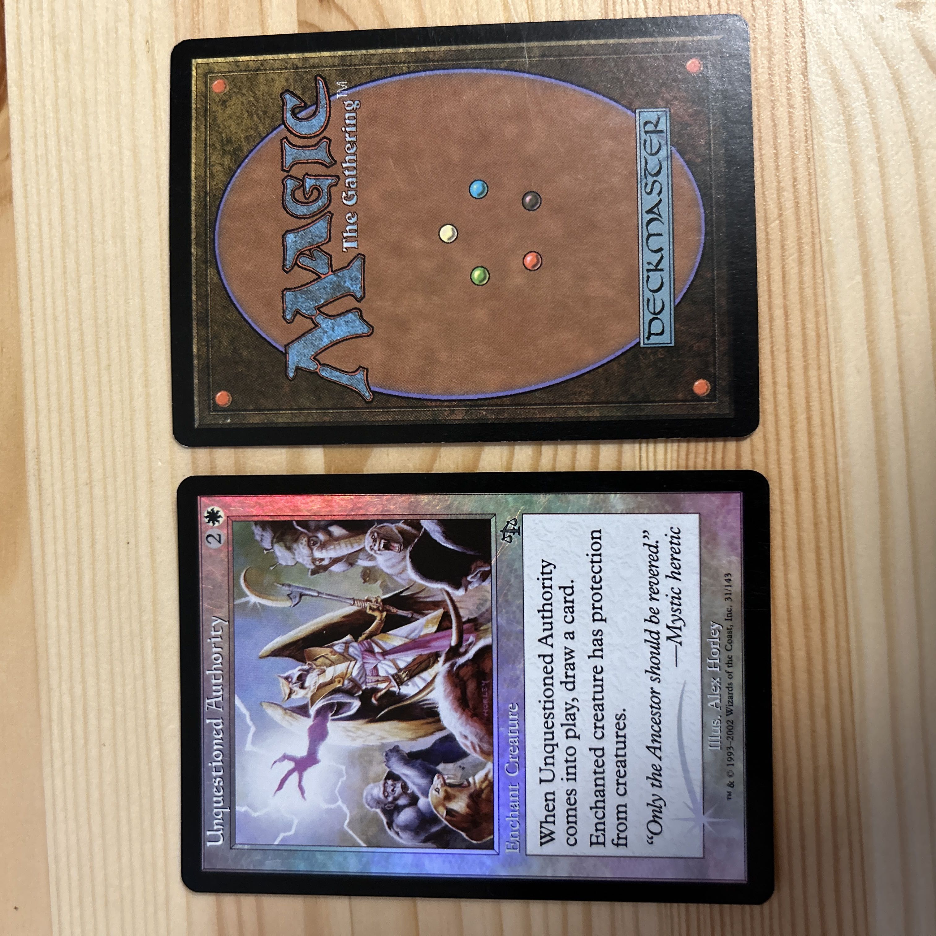 [Foil] [Unquestioned Authority/Unquestioned Authority] JUD