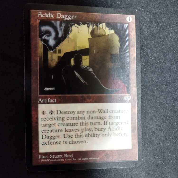 Acidic Dagger 1枚
