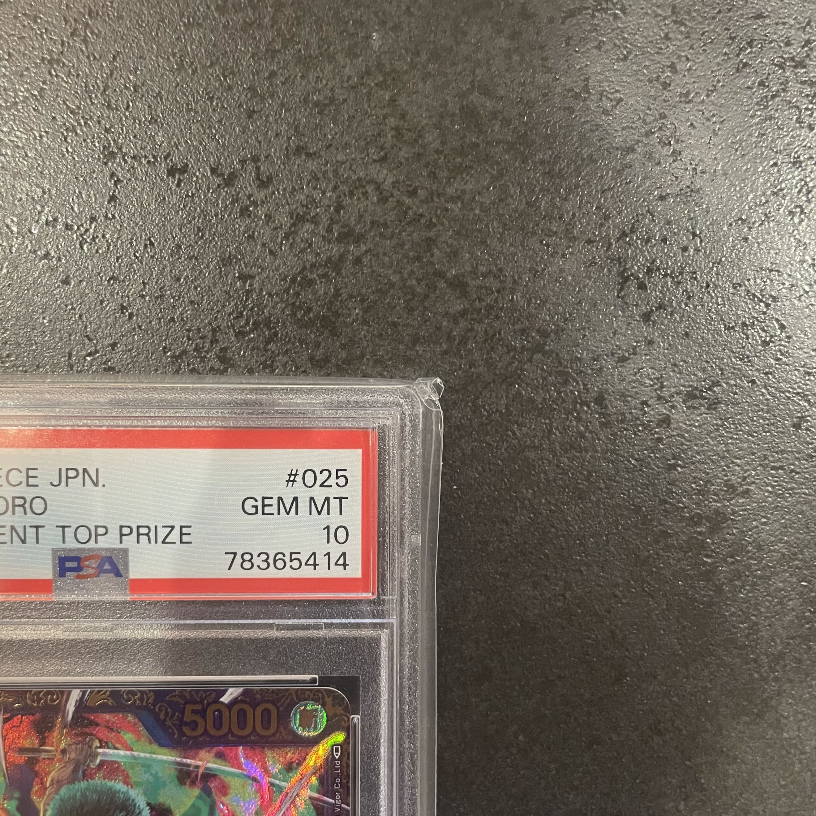 Roronoa Zoro (Parallel) (Flagship Battle) SR OP01-025