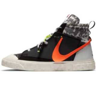 Lady Rosaad x Nike Blazer Mid "Black" Black/Bust Grey/Volt/Total Orange 27.5cm