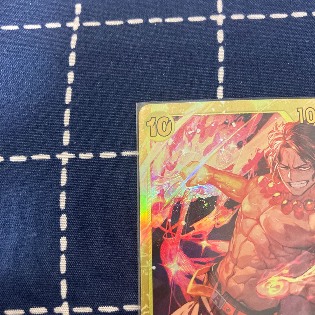 One Piece Card Game Portgas D. Ace Secret Rare 500 Years in the Future ONE PIECE