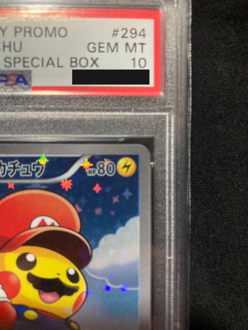 [PSA10] Mario Pikachu PROMO 294/XY-P