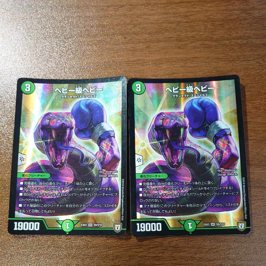 Heavyweight Heavy SR S9/S10 1枚