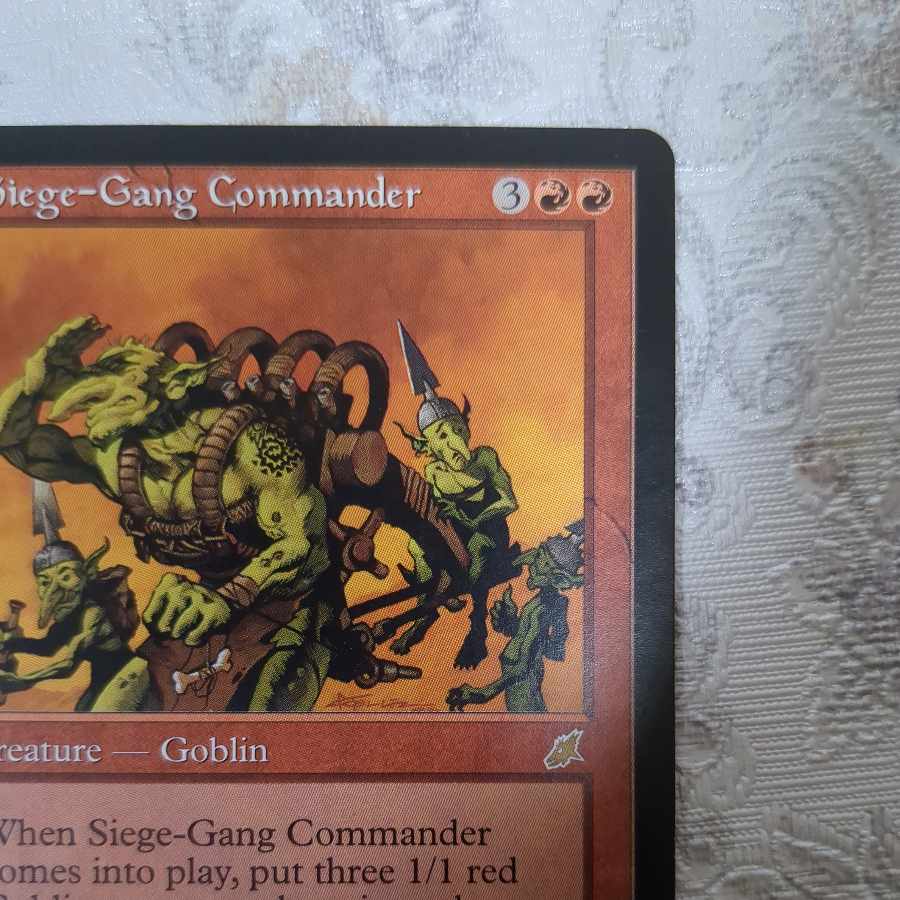 SCG] Siege-Gang Commander [English